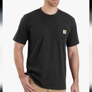 Carhartt Men's Dark Bleu Short Sleeve Pocket Tee